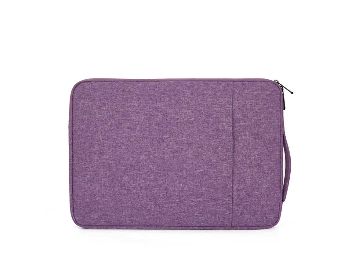 Bolsa de lona impermeável para laptop de 15,6 polegadas, roxa Cuich