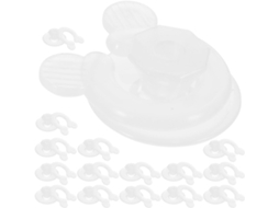 Clipes para Lençol de Elástico, Fáceis Instalar e Remover, Antiderrapantes, Feitos Pp, 16 Peças. CHABERLU