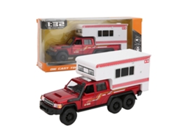 Mali carro de Recuo com Luz e Som 1:32 Alta Simulação Brinquedo Infantil Vermelho