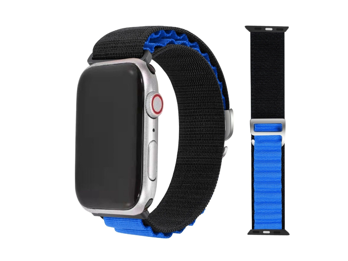 Bracelete Loop Alpine para Apple Watch Series 4 40mm Preto e Azul