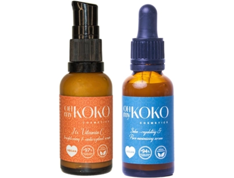 Pacote cosmético. Pacote anti-manchas