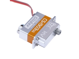 Cs 1903sg Servo Mini de 3kg com Copo Oco Totalmente Metálico para Carro Rc, Aeromodelismo e Drone MDUG