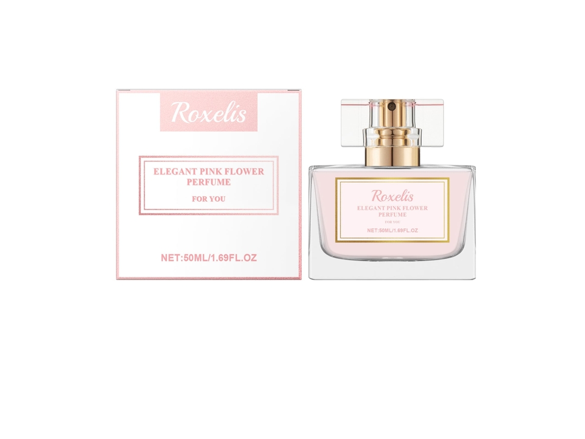 Pink Lady Floral de Roxelis, Perfume Duradouro e Elegante para o Dia a Dia, Marca LAXISCREED