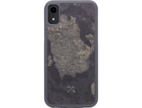Capa iPhone XR WOODACESSORIES Stone Cinza