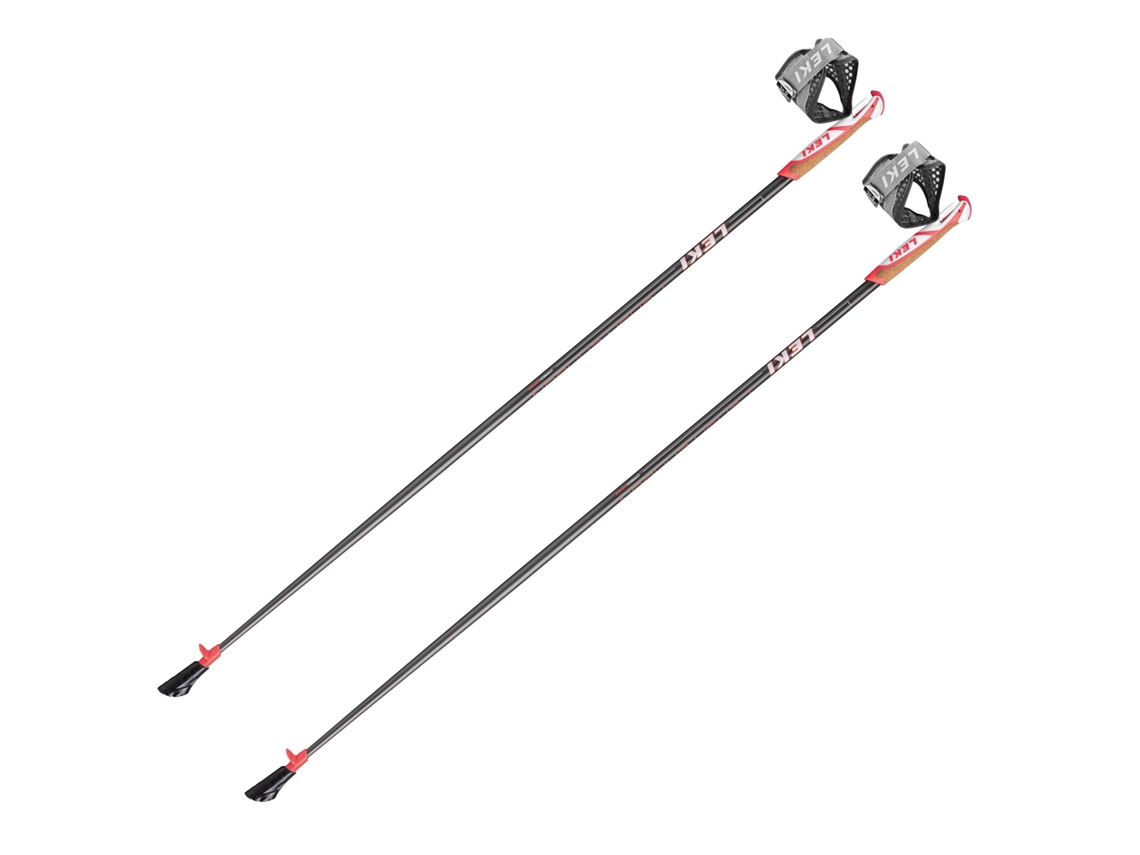Par de bastões de caminhadas LEKI Flash Carbon