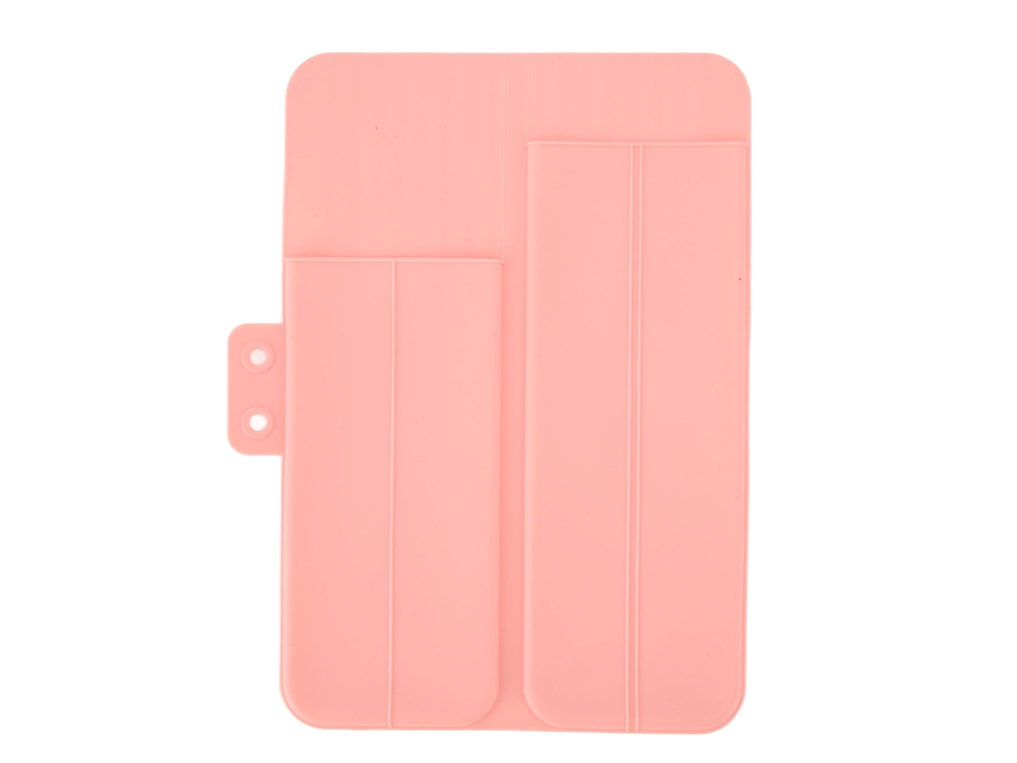 Tapete de Silicone Portátil Resistente ao Calor para Chapinha de Cachos