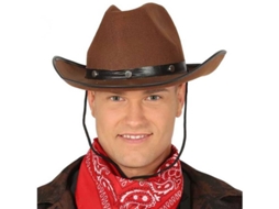 Chapéu DISFRAZZES Cowboy (Tam: Tamanho Único)
