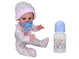 20du26 primeira Boneca de Bebê 12 Polegadas Silicone Macio Não Tóxico para Crianças 3+
