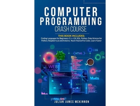 Livro computer programming crash course de julian james mckinnon (inglês)