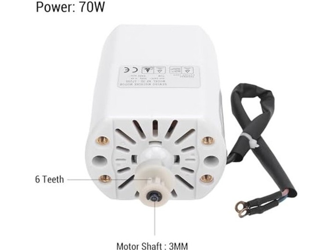 Motor Servo Elétrico 70w Para Máquinas De Costura