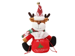 Decoração De Natal Acessório Bolsa De Presente