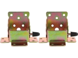 2 Dobradiças Para Mesa Dobrável, Peças, Suporte Metálico, Adequadas