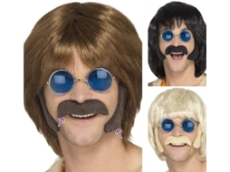 Bigode DISFRAZZES Kit Hippie