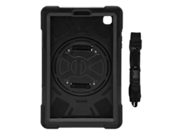 2026zentro-capa Para Galaxy A7 Lite T220 T225 8.7 Polegadas Com Proteção Anti-queda, Pulseira, Suporte E Cinto De Ombro Preta
