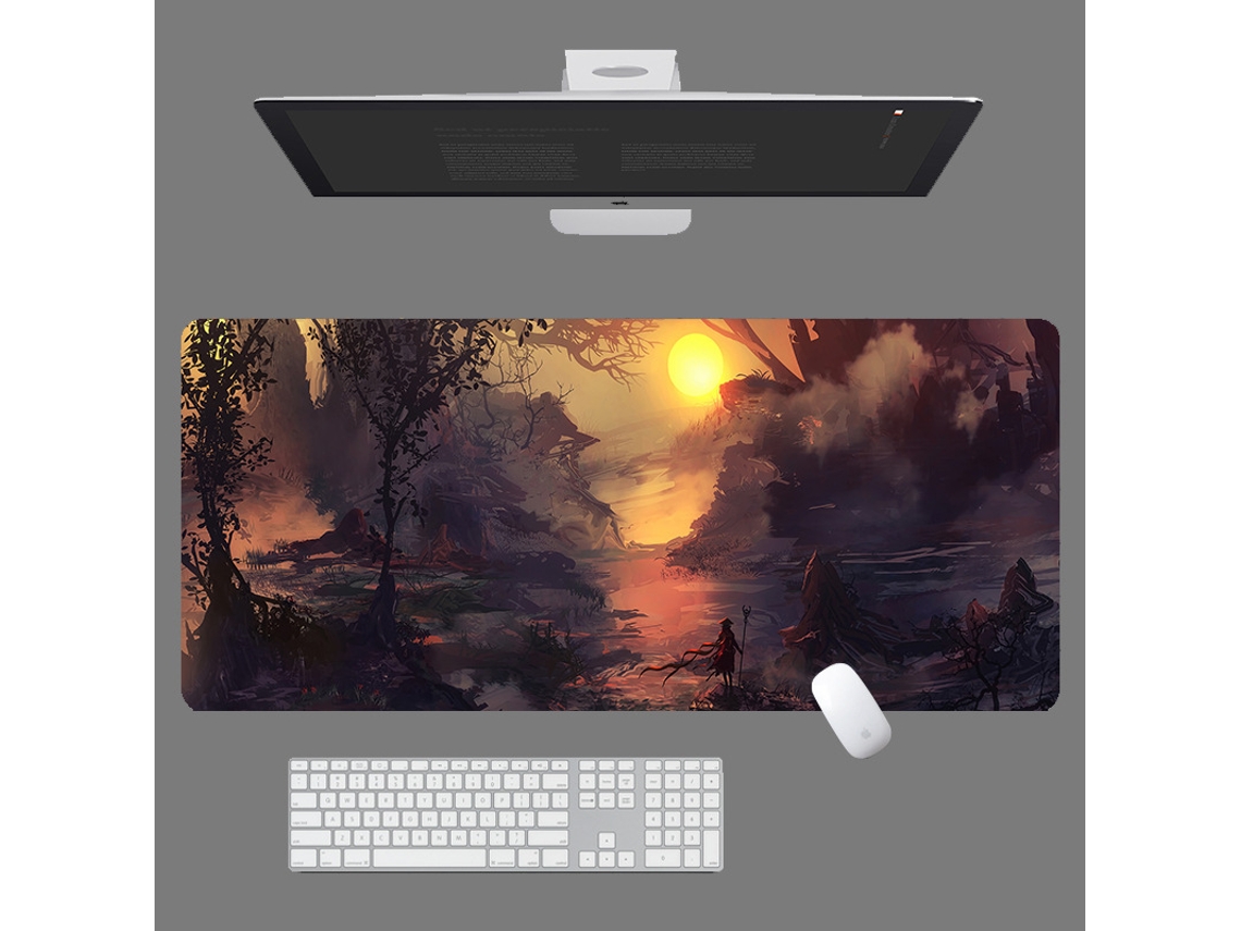 Mousepad Anime One Piece Luffy Roronoa Zoro Nami Para Laptop Pc Com Base De Borracha Antiderrapante E Costurada Brilvibera