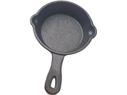Conjunto De Frigideiras Antiaderentes Coreanas De Ferro Fundido De 8,5 Cm Para Churrasco.