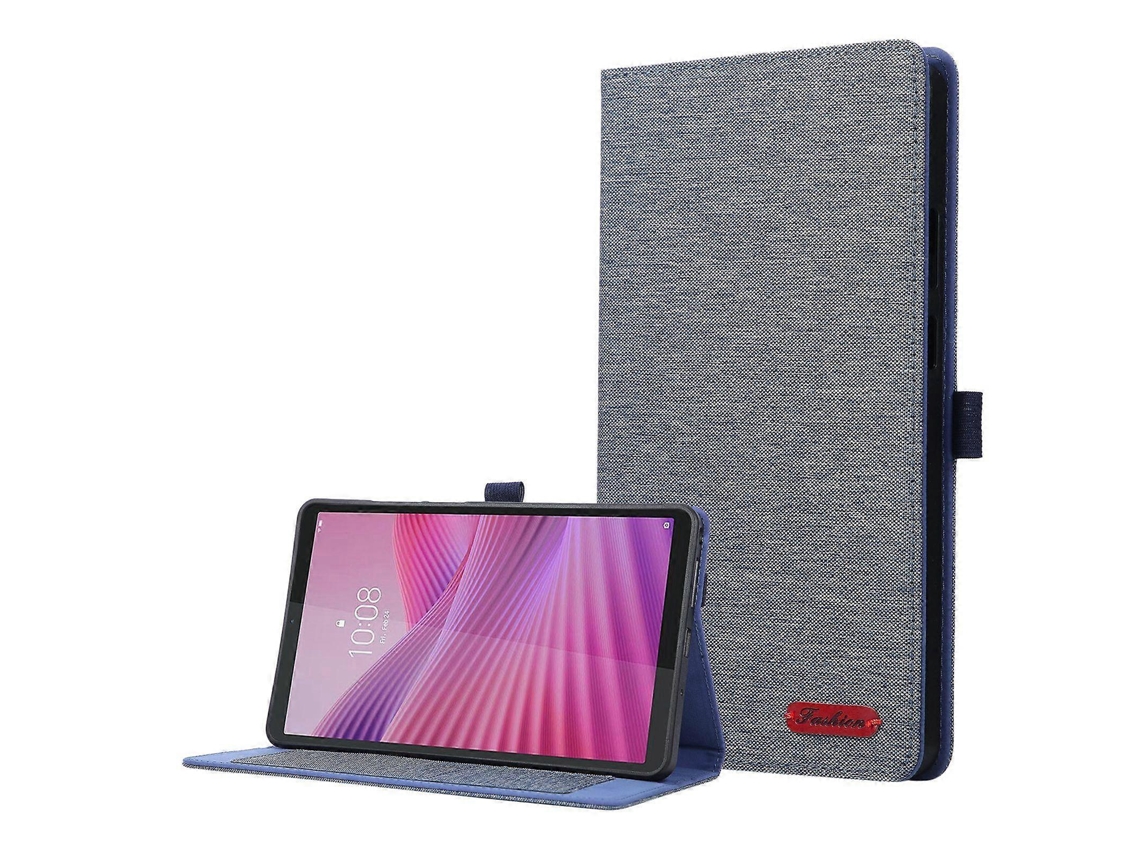 Capa De Couro Texturizada Com Aba Horizontal Para Tablet Lenovo Tab K9 / Tab One