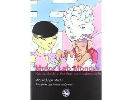 Livro Motor Lab Monqi: Retrato De Brian The Brain Como Adolescente de Miguel Ángel Martín (Espanhol)
