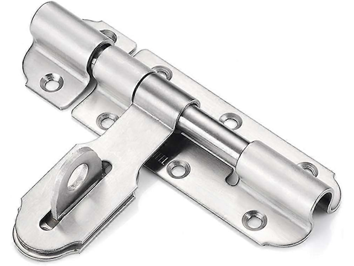 Verrou de Porte Coulissante em Aço Inoxidável 100 Mm | S/MARCA