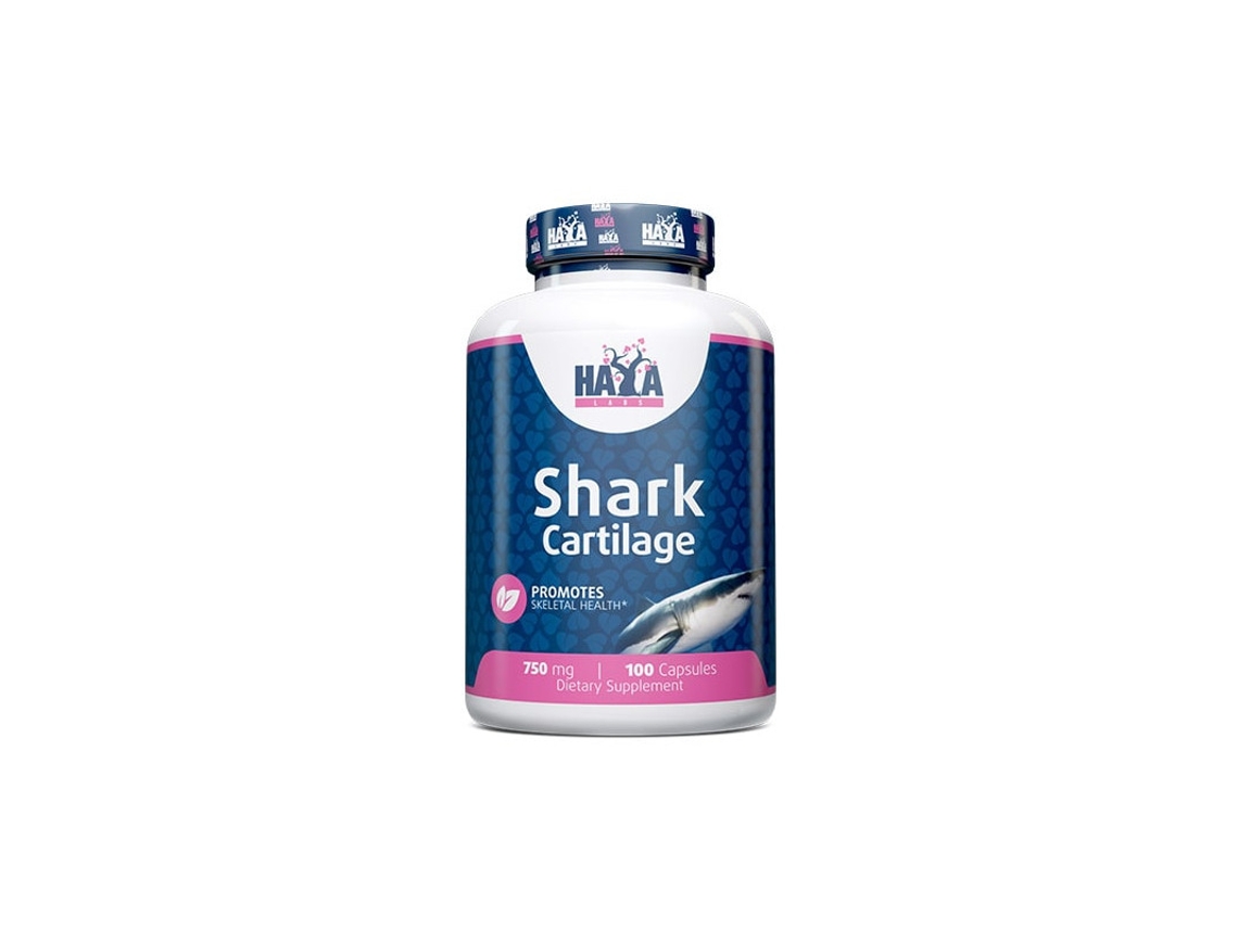 Shark Cartilage 750mg - 100 Capsules De Haya Labs