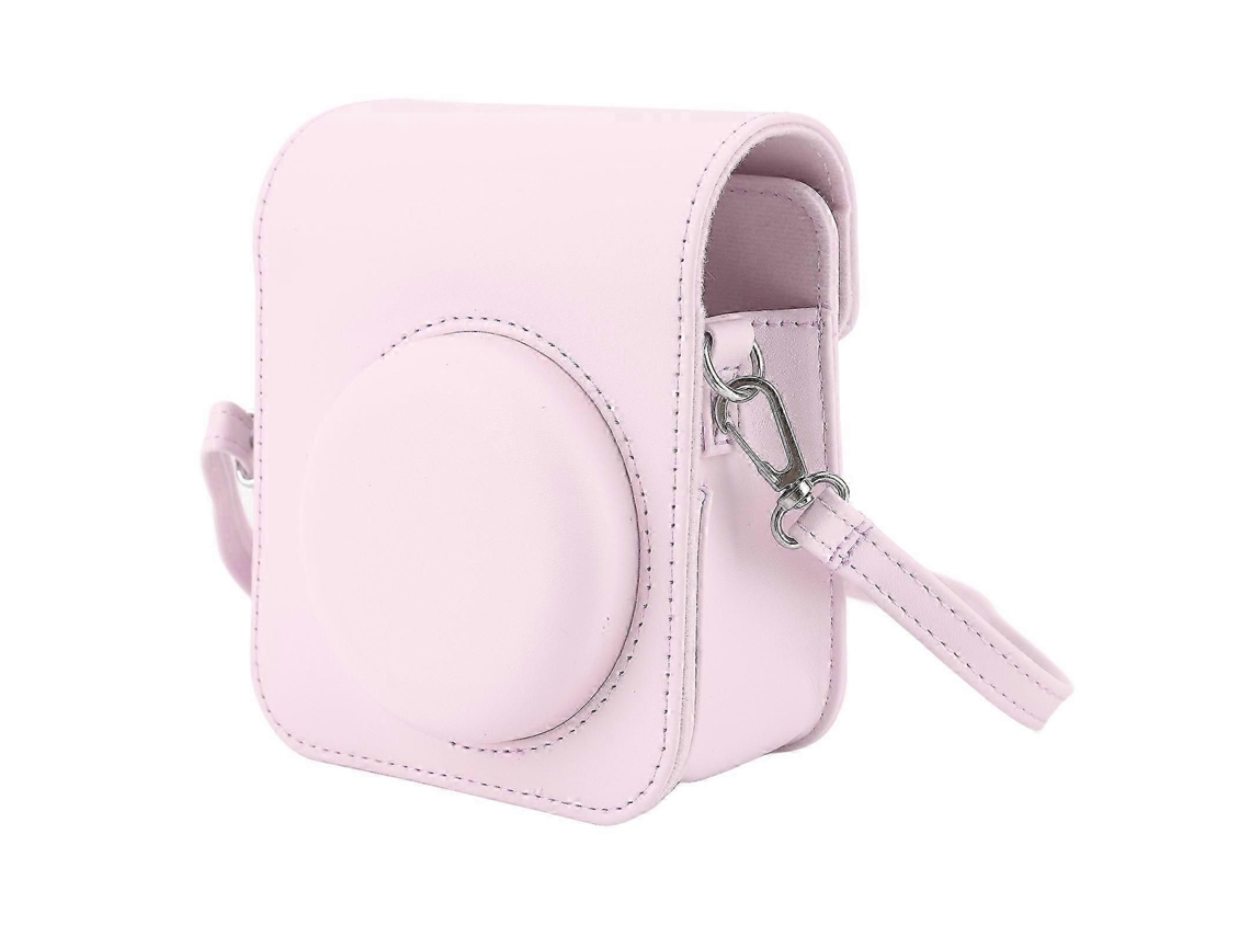 Bolsa Protetora para Mini Câmera Instantânea 2025, Estojo de Pu com Alça de Ombro Ajustável para Fujifilm Instax Mini 12. TAISHENGDA