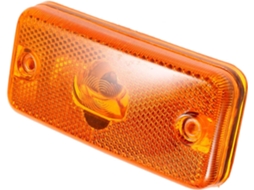 Luzes De Sinalização Lateral Uonlytech Com Conector Plástico E Led Laranja, Iluminação Potente Para Condução Em Estradas