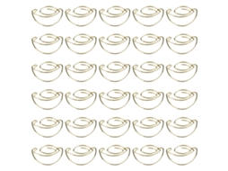 30 Clip De Papel Mini Diversos Formas Divertidas Metal Uniques Para Marcos Libros Notas