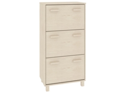 Shoe Cabinet, Shoe Cabinets Vidaxl Marrom Madeira De Pinho (n/a)