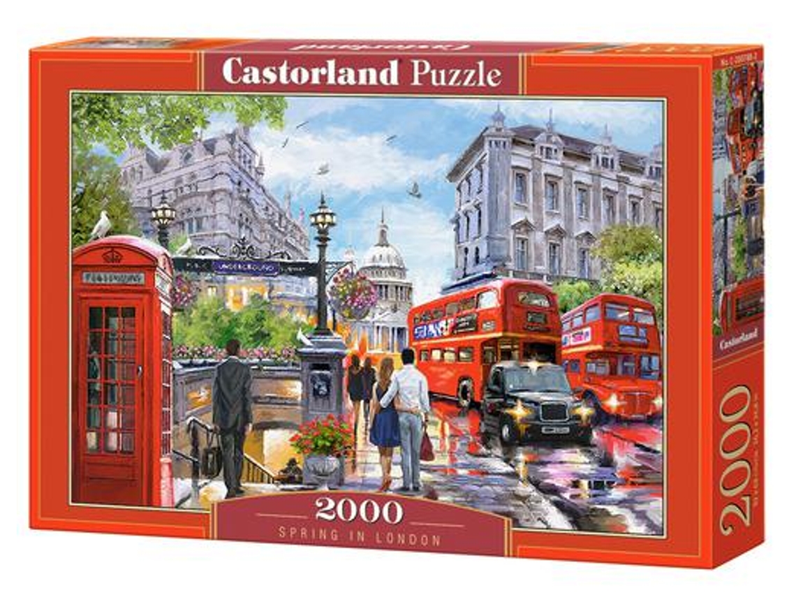 Castorland Spring In London 2000 Pcs Puzzle 2000 Peças