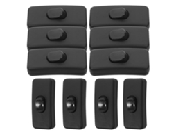 Betooky Conjunto De 16-interruptores Cordão Modernos Para Controle Liga Desliga Em Lâmpadas E Luminárias Ambientes
