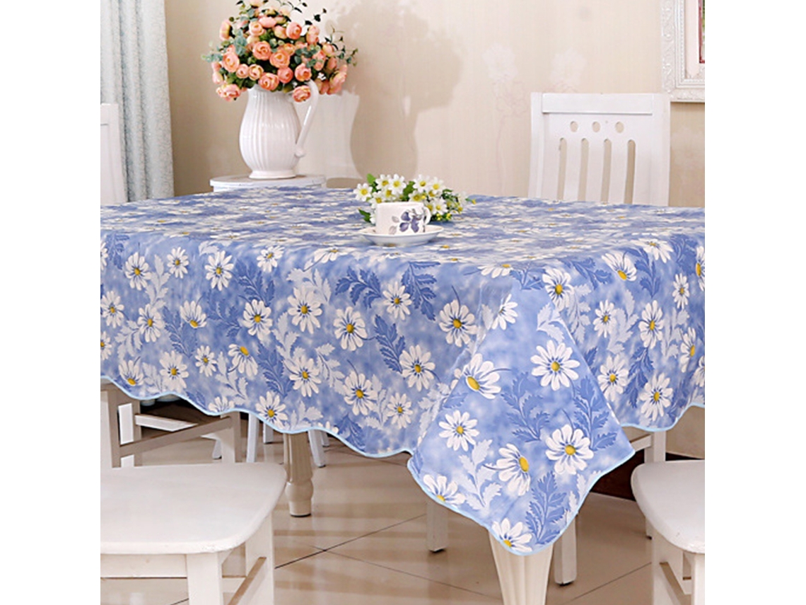 KOFIHETY Toalha De Mesa Retangular Para Interior E Exterior, Tecido Floral Primavera/verão