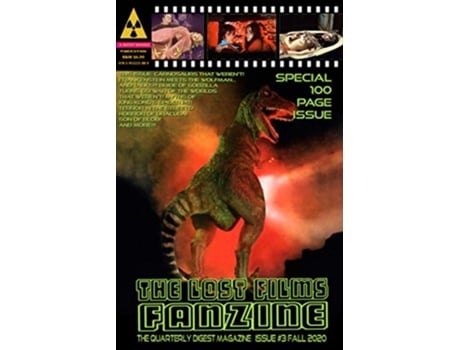 Livro THE LOST FILMS FANZINE 3 BWVariant Cover B de John LeMay (Inglês)
