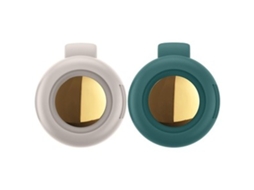 Ventilador Silencioso 360° Com Clipe De Cintura, Ventilador De Pescoço Para Pendurar, Ventilador De Resfriamento Para Acampamento Ao Ar Livre Zeuxo
