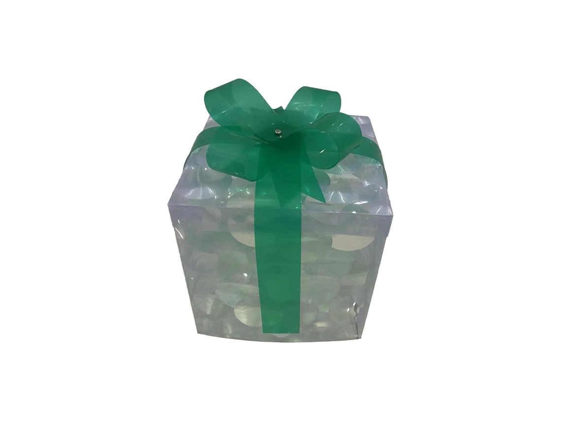 Laxiscreed Caixa De Presente De Natal Verde Com Laço De 15cm Para Ocasiões Especiais