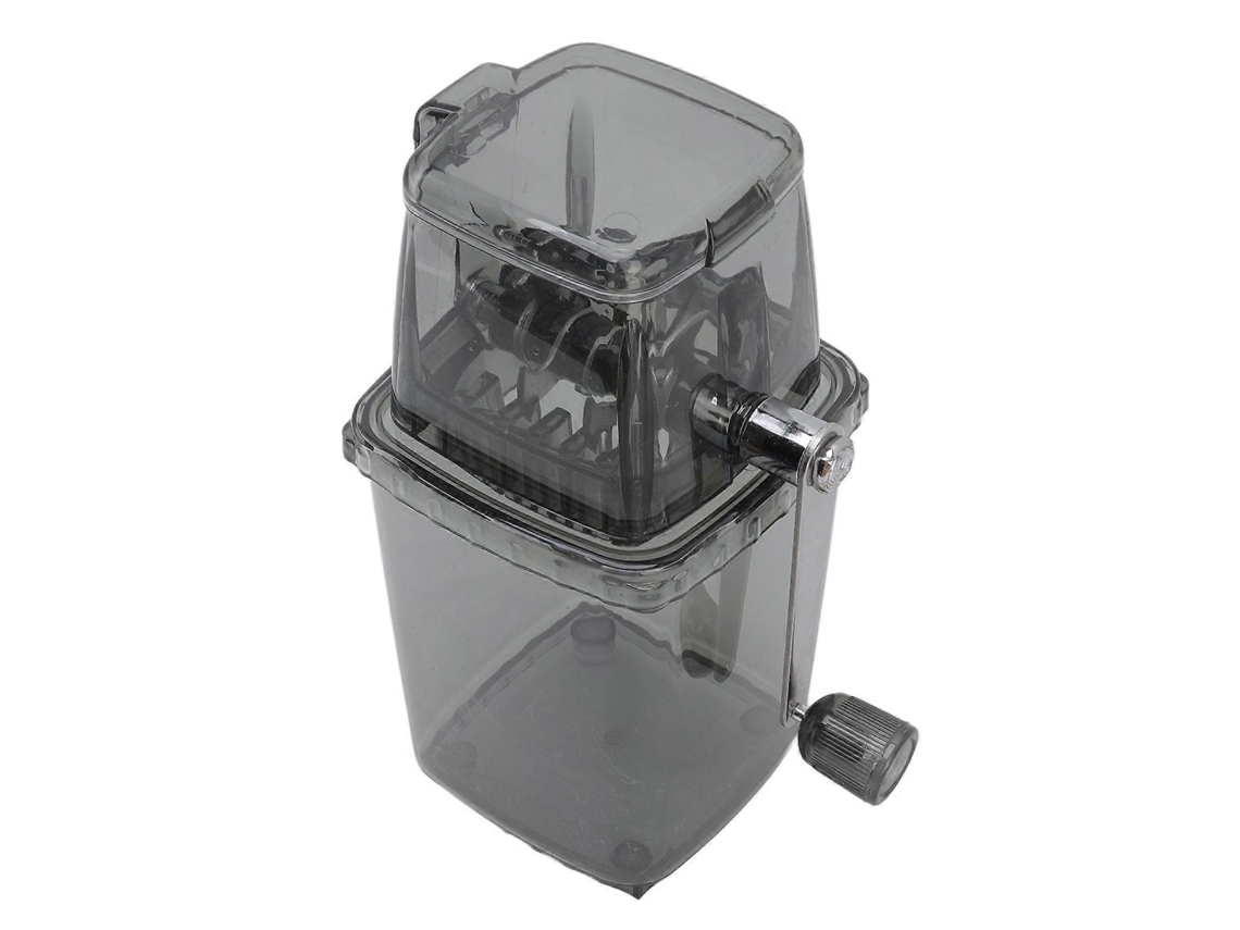 Triturador De Gelo Manual, Pequeno, Portátil, Máquina De Raspadinha Operada Manualmente Para Casa, Transparente PENGDSJE
