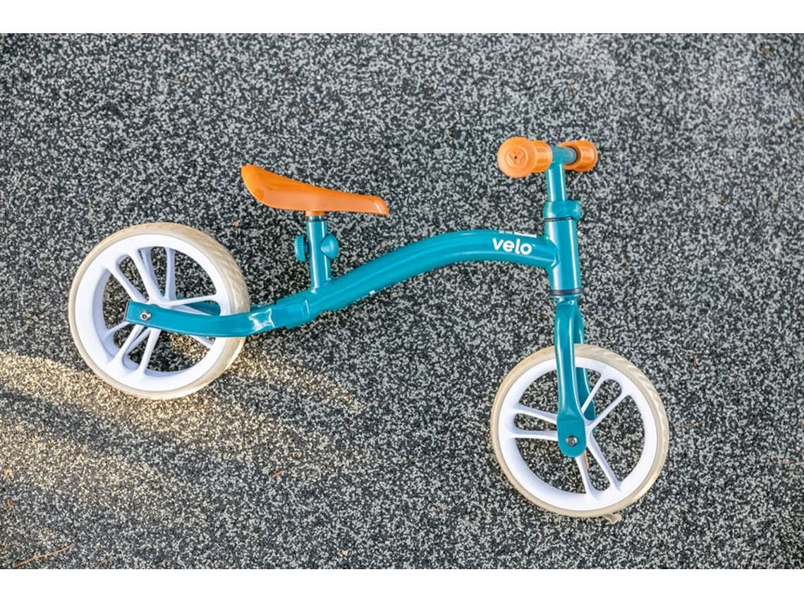 Bicicleta De Equilíbrio Yvolution Yvelo Junior Air, Selim Ajustável Verde Escuro