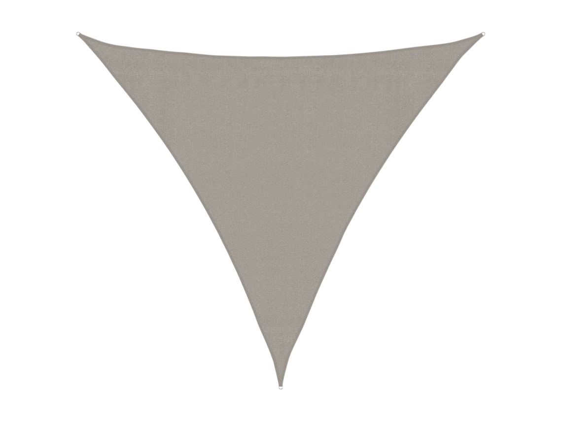 Para Sol Estilo Vela Vidaxl Cinzeto (3x3x3m)