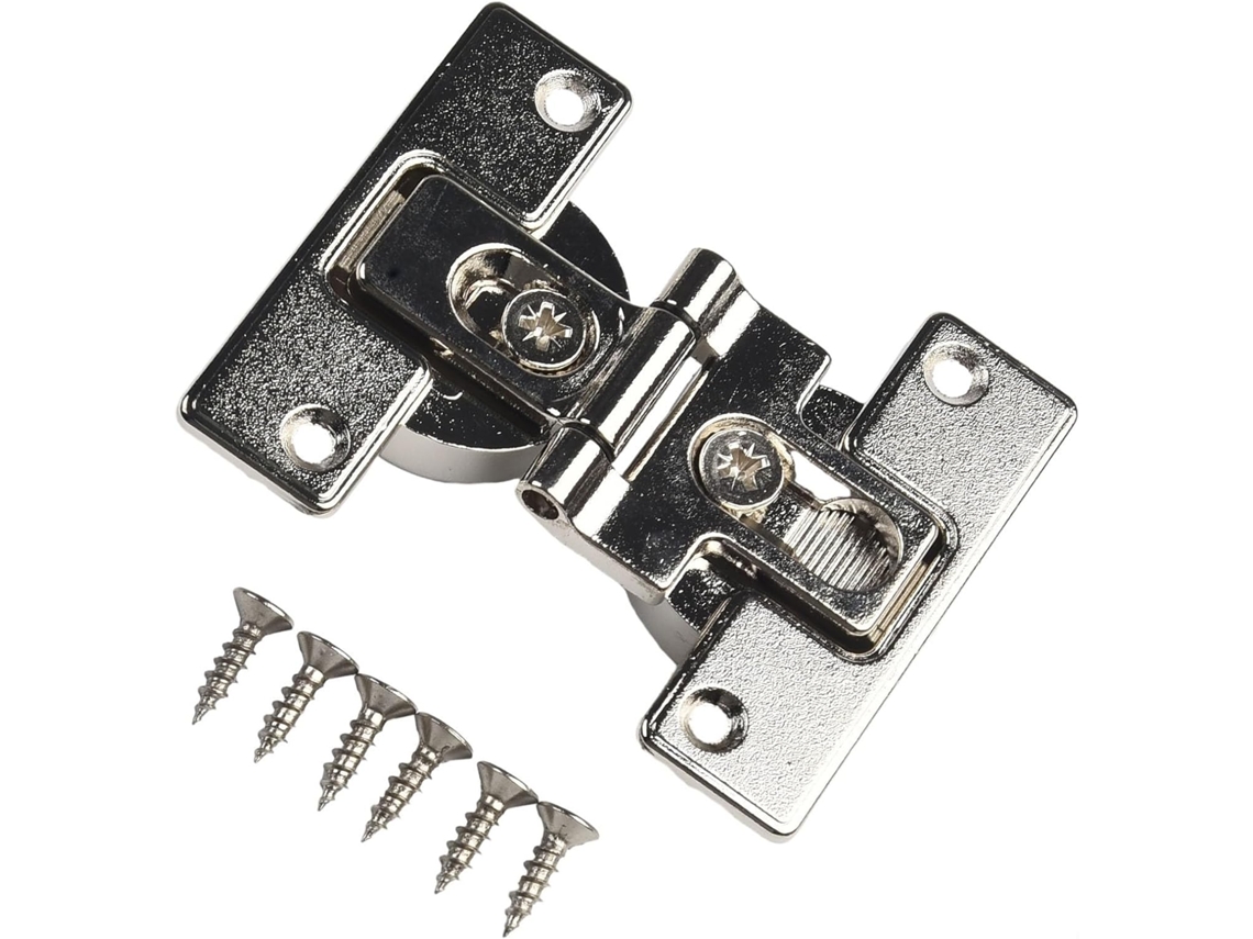 Dobradiça Dobrável Para Porta De Armário, Dobradiça Oculta Autoportante De 180° Em Liga Zinco Para Portas Armário