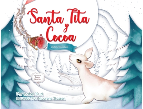 Livro Santa Tita Y Cocoa Coloreame de Isabel Kuri (Inglês)
