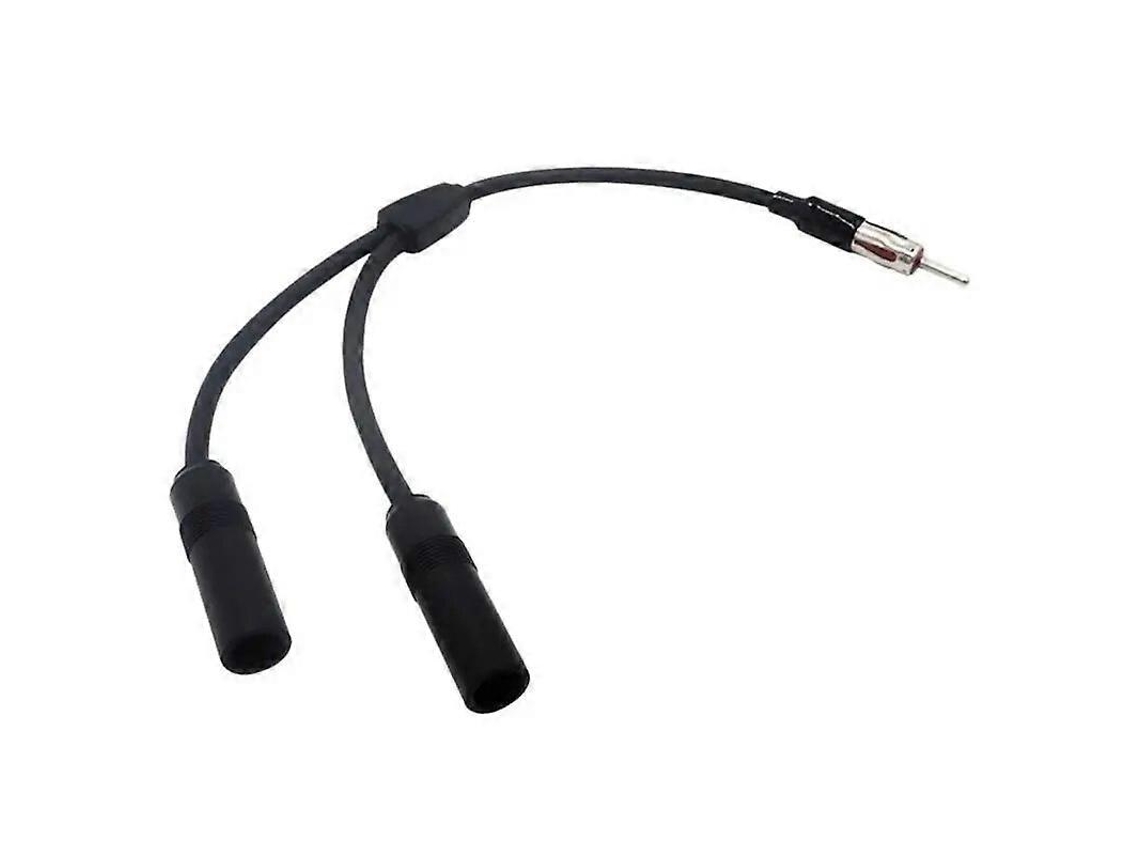 Cabo de extensão de antena FM estéreo automotivo Slowmoose de 50 cm de comprimento