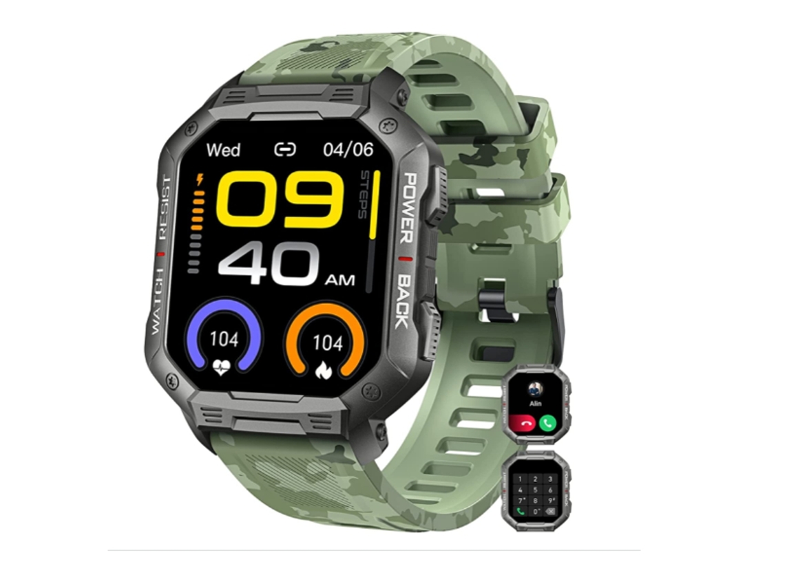 Smartwatch YIZHOOD Te39 Android e Ios Verde