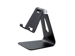 Suporte Ajustável Para Celular, Simples, Preto.