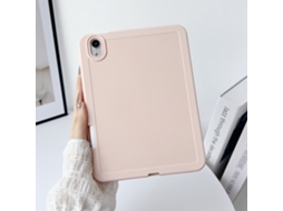 Caneta Stylus Para Tablet Lurelia, Compatível Com Ipad Mini 6/7 (8,3", Rosa, Silicone, Fixação Magnética, Proteção Antiquedas