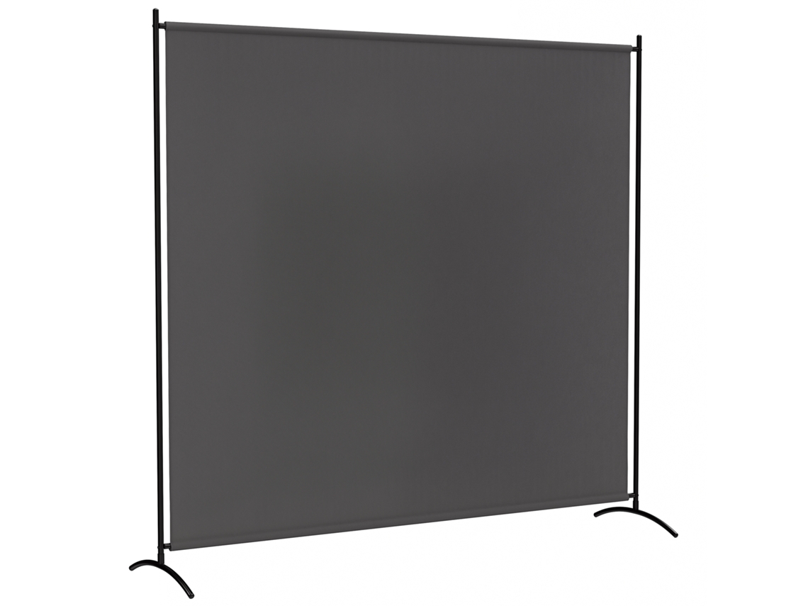 Divisor de Ambiente 180h com Proteção Uv30 (tela Externa Painel Único, Cinza Escuro)