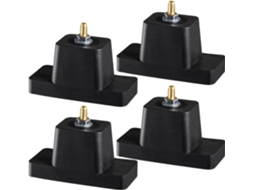 Base De Montagem Para Ar Condicionado Mini Split Com Amortecedor De 4 Pinos