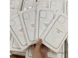 Capa Transparente Magnética Com Animação Para Iphone 17 Air, Cobertura Total Em Acrílico Transparente.