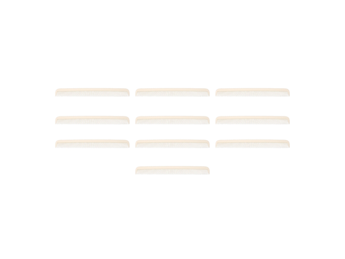 2026 10pcs Pente de Cabelo Resistente Ao Calor Duradouro Profissional para Estilismo e Penteado Branco