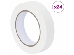 Conjunto 24 Fita Para Pintores Vidaxl Branco Papel (25mm X 50m)