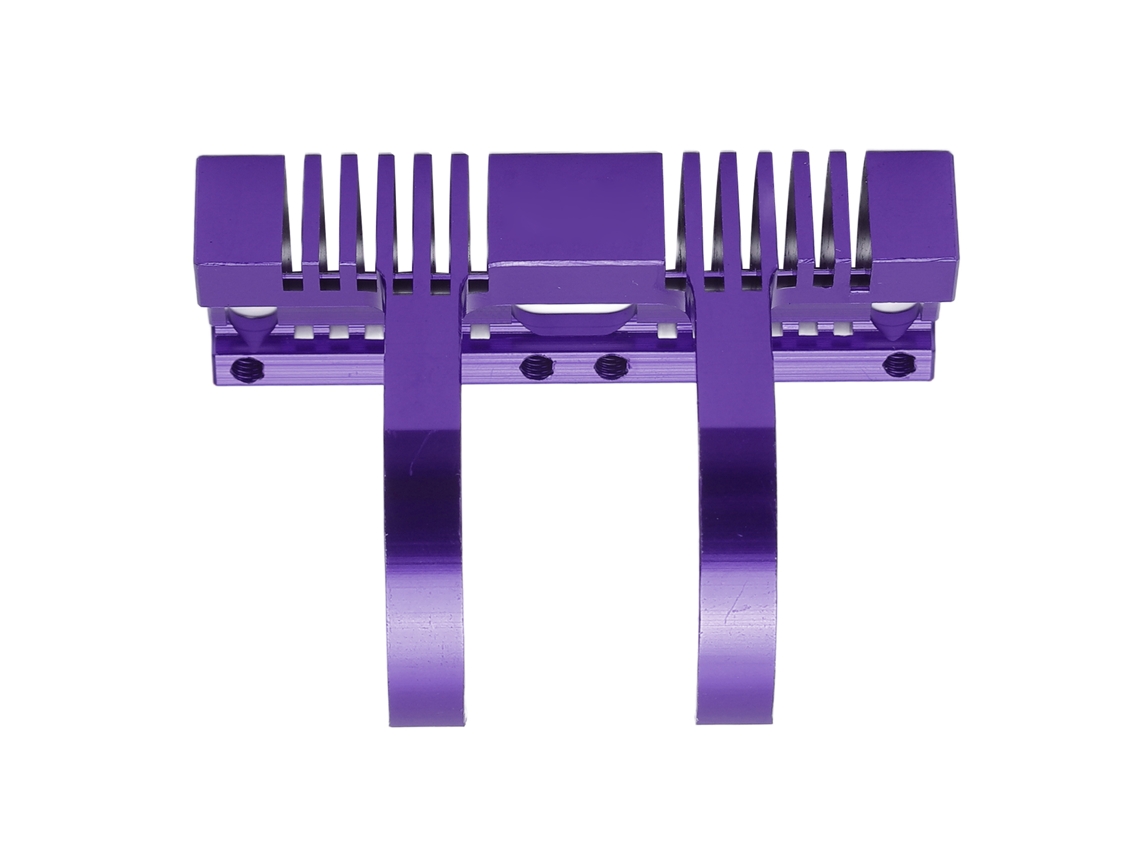 Mali suporte de Resfriamento de Motor Rc em Liga de Alumínio para Motores 550 3650 3660 3670 3674 36mm Roxo