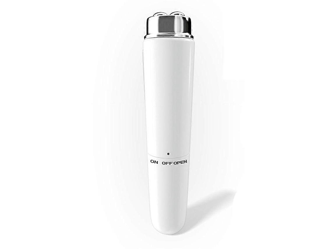 Mini Massageador Facial Elétrico 4 em 1 com Acupressão para Alívio da Dor GOKOCO (branco)